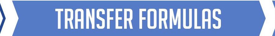 Screen-printed heat transfer formulas — browse our transfer types